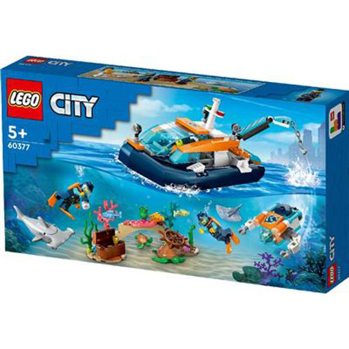 Picture of Lego 60377 City Explorer Diving Boat